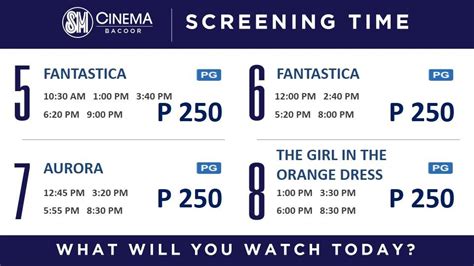 sm bacoor cinema schedule 2023